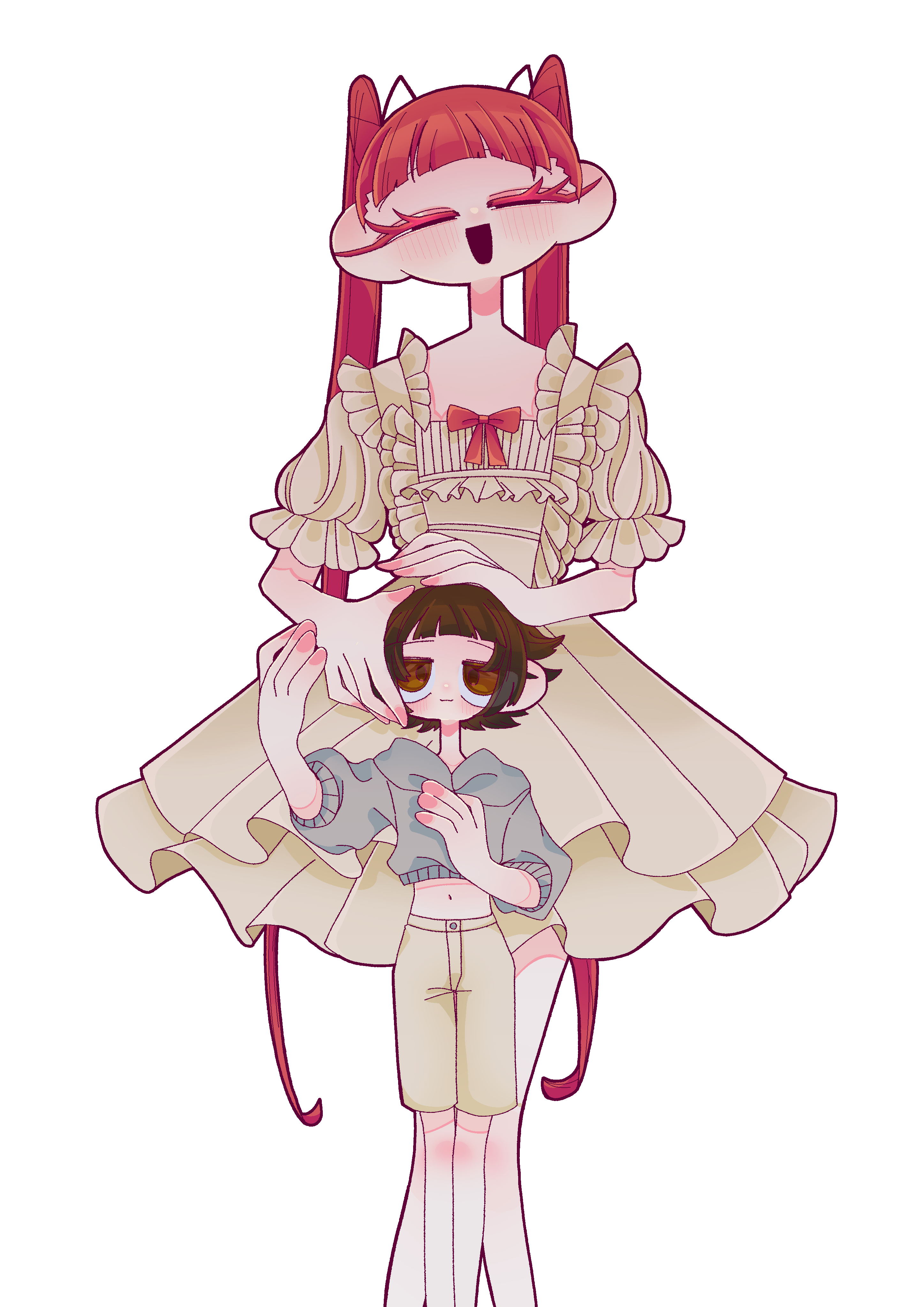 2人立ち絵